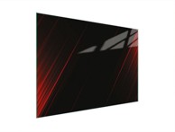TMK Staklena zaštita za štednjak ili ploču za kuhanje 30x22, black