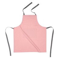 TISECO HOME STUDIO Svjetloružičasta pamučna kuhinjska pregača 