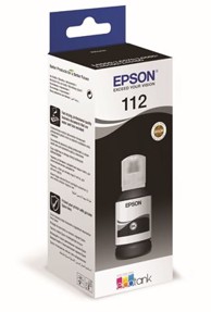 EPSON Tinta za printer 112, C13T06C14A, za L15160 , L15150, Ecotank, crna