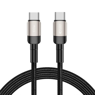 TECH-PROTECT Kabel Ultraboost EVO Pleteni Type C to Type C 100W/5A, 2M, Titanium