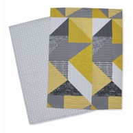 CATHERINE LANSFIELD Pamučna kuhinjska krpa 2 kom 50x70 cm Larsson Geo 