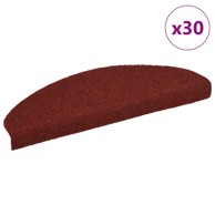 Samoljepljivi otirači za stepenice 30 kom crvene 65x21x4 cm