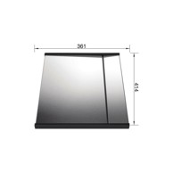 BLANCO Dio za cijeđenje Zerox Claron Inox 18/10 413 x 360 mm