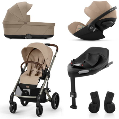 CYBEX Dječja kolica Balios S Lux set M – badem bež