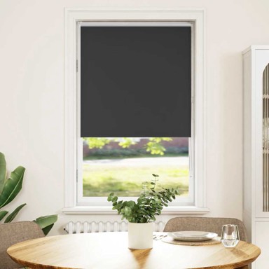 Rolo zavjesa blackout crna 70x150 cm širina tkanine 65,7 cm
