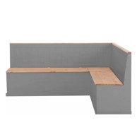 STØRAA Siva klupa Sara 