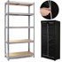 HUMBERG Metalni stalak za odlaganje HR-812, 180x90x40 cm