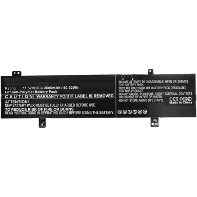 COREPARTS Baterija za Asus laptop 41,04Wh Li-Pol 11,4V 3600mAh