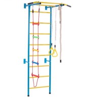 VEVOR Unutarnji Jungle Gym 5-u-1, penjački set za igru, višebojni