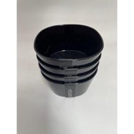 SKAZA Set zdjelica za snack Mojito Contessa, crni, 4/1