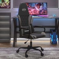 Gaming stolica, siva, umjetna koža