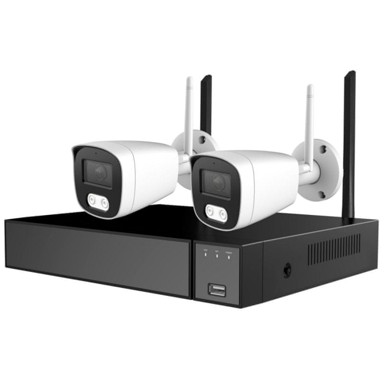 SECUTEK Sustav SLG-LW2MC82B1, WiFi NVR set, 2× 2 MP kamera + NVR