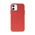 CRONG Futrola od PU kože Essential Cover za Apple iPhone 12 / Apple iPhone 12 Pro, crvena