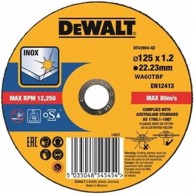 DEWALT Metalni disk 125 x 1,2 mm