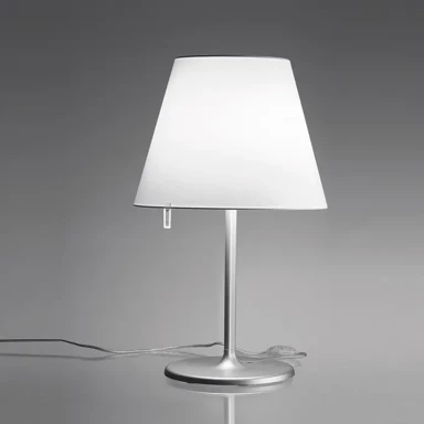 Stolna svjetiljka Melampo E27 max 17 W, siva