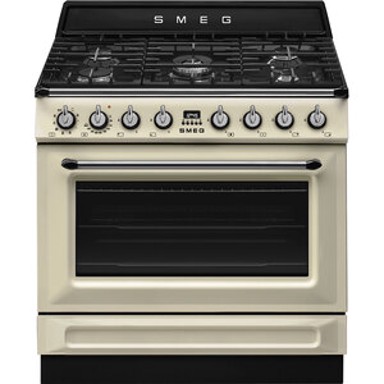 SMEG Štednjak TR90GMP Victoria, crna