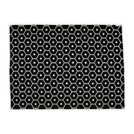  PAPPELINA Crna deka od mješavine vune, 140x180 cm, Honey Black