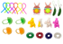 Set igračaka Easter Fidget Toys anti-stress, 29 dijelova, višebojno