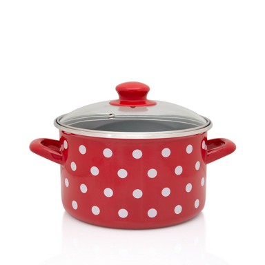 RED DOTS Lonac duboki 18cm 3l