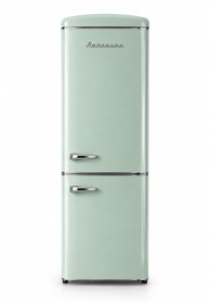 RAVANSON Retro samostojeći hladnjak LKK-315RM, 315 l, mint