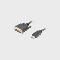LANBERG Video kabel adapter CA-HDDV-20CU-0018-BK 1.8 m HDMI Type A