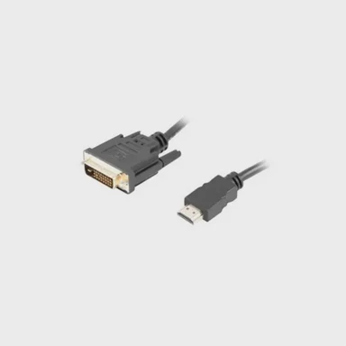LANBERG Video kabel adapter CA-HDDV-20CU-0018-BK 1.8 m HDMI Type A
