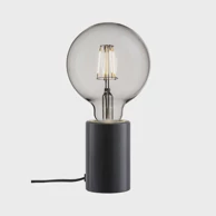 Stolna lampa Siv Marble, E27, IP20, crna