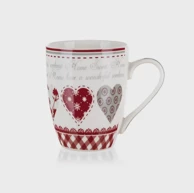 BANQUET Šalica Karen srce, 340 ml