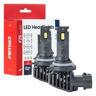 AMIO LED žarulja F25 Silver HB4 9006, Full Canbus, 52W