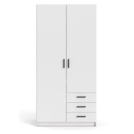 TVILUM Bijeli ormar 99x200 cm Sprint 