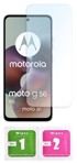 BLUEMOON Futrola u obliku novčanika za Motorola moto G56 - poklopac s uzorkom + 9H staklo