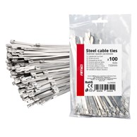 AMIO Metalne stezaljke inox 4,6x150 mm set 100 kom