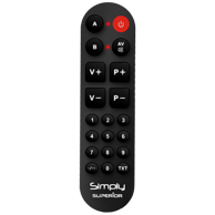 SUPERIOR Univerzalni daljinski upravljač sa numeric tipkama, RC SIMPLY Numeric