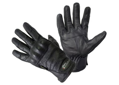 CAPPA RACING Rukavice za motor Mass CE, kožne, kratke, crne, M