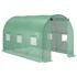HOMESTAR Staklenik polytunnel 450x300x200 cm, zelen