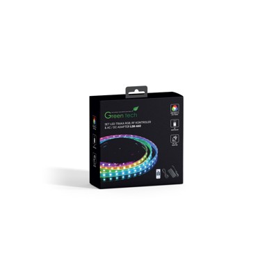 GREEN TECH Dekorativna traka, 60 LED, 14,4 W/m, RGB, IP65, 5 m