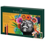 FABER-CASTELL Polychromos & Pitt Graphite Matt set 210054, 50 komada