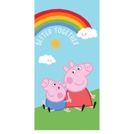 JERRY FABRICS Pamučan dječji ručnik, 70x140 cm Peppa Pig