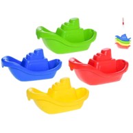 Plastični brod u mrežici, 4u1