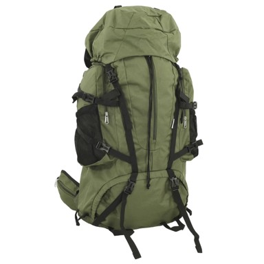 Ruksak za planinarenje, 80 l, tkanina Oxford, maskirno zeleni