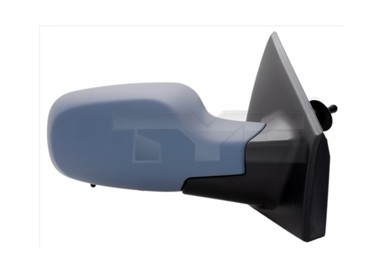 TYC Retrovizor Renault Clio 05-13, lijevi, -09, unutarnje podešavanje, asferičan