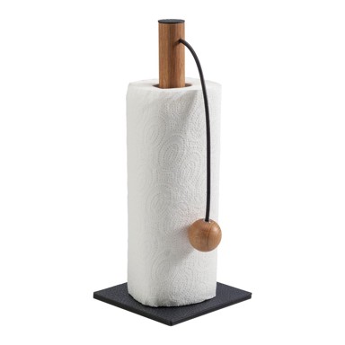 LIND DNA Antracitno sivi stalak za papirnate ručnike ø 13 cm Hippo 