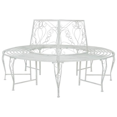 Klupa pod drvetom za 8 sjedala Ø 160 x 89 cm, čelik