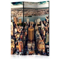 Sobna pregrada u 3 dijela Bird's Eye View of New York 135x172