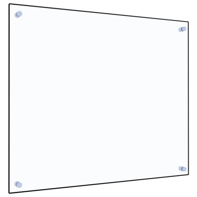 Kuhinjska zaštita od prskanja, kaljeno staklo, prozirna