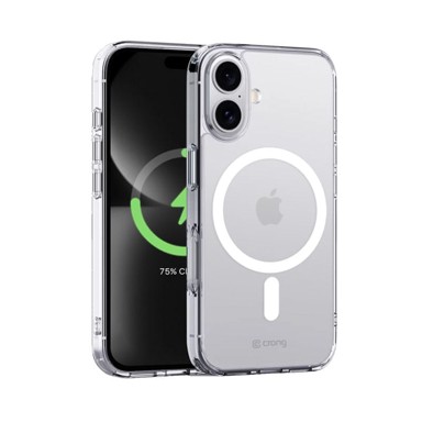 CRONG Prozirna MAG maska za Apple iPhone 16 Plus, prozirna