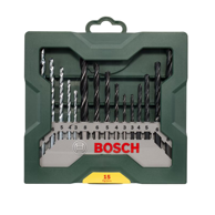 BOSCH 15-dijelni komplet svrdla Mini X-Line