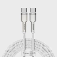 BASEUS Kabel tip C, 100 W, CATJK-D02, 2 m, bijeli