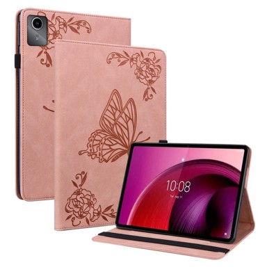 GS futrola za Lenovo Tab M11, leptir, roza