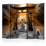 Sobna pregrada u 5 dijelova Buddha Smile (Orange) II 225x172